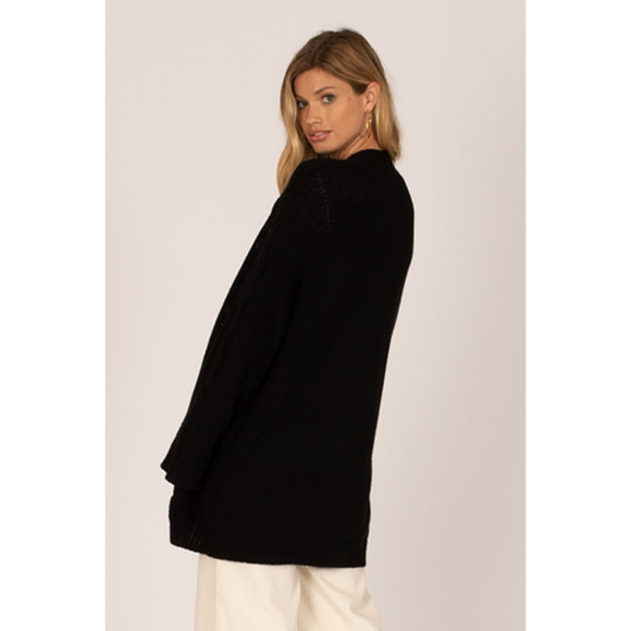 AMUSE SOCIETY - Francesa Cardigan Sweaster - BLACK Size M/L - $199 - Picture 2 of 5